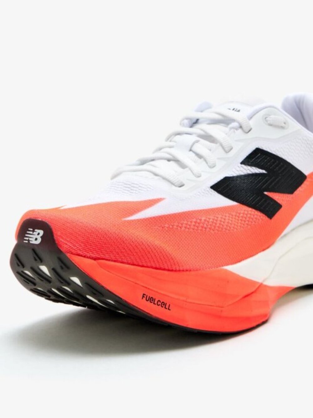 New Balance FuelCell Supercomp Elite V5 9.5US Color Urgent Red/White/Black NWT - Picture 2 of 5